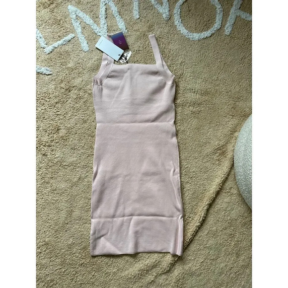 John Elliot Silk Bodycon Dress Twilight M NWT - Picture 6 of 6